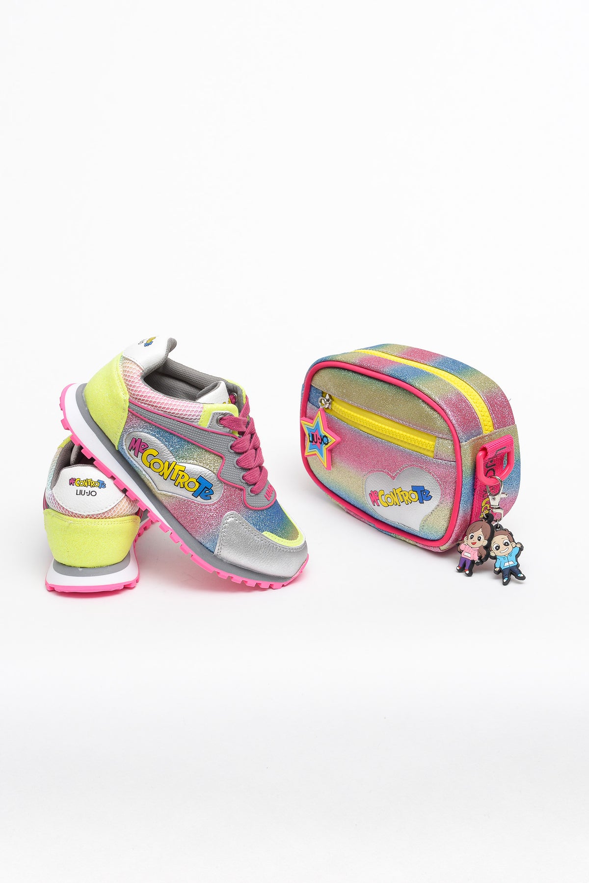 Liu Jo Shoes Sneaker Lacci Multic.+pochette Multicolore Bambina - 7