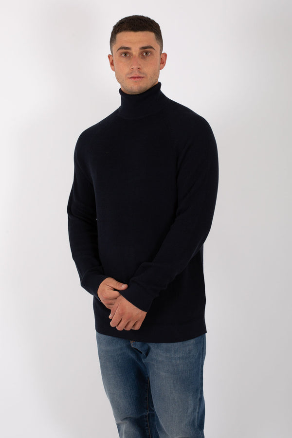 Selected Men's Slim Turtleneck S. Inglese - 3