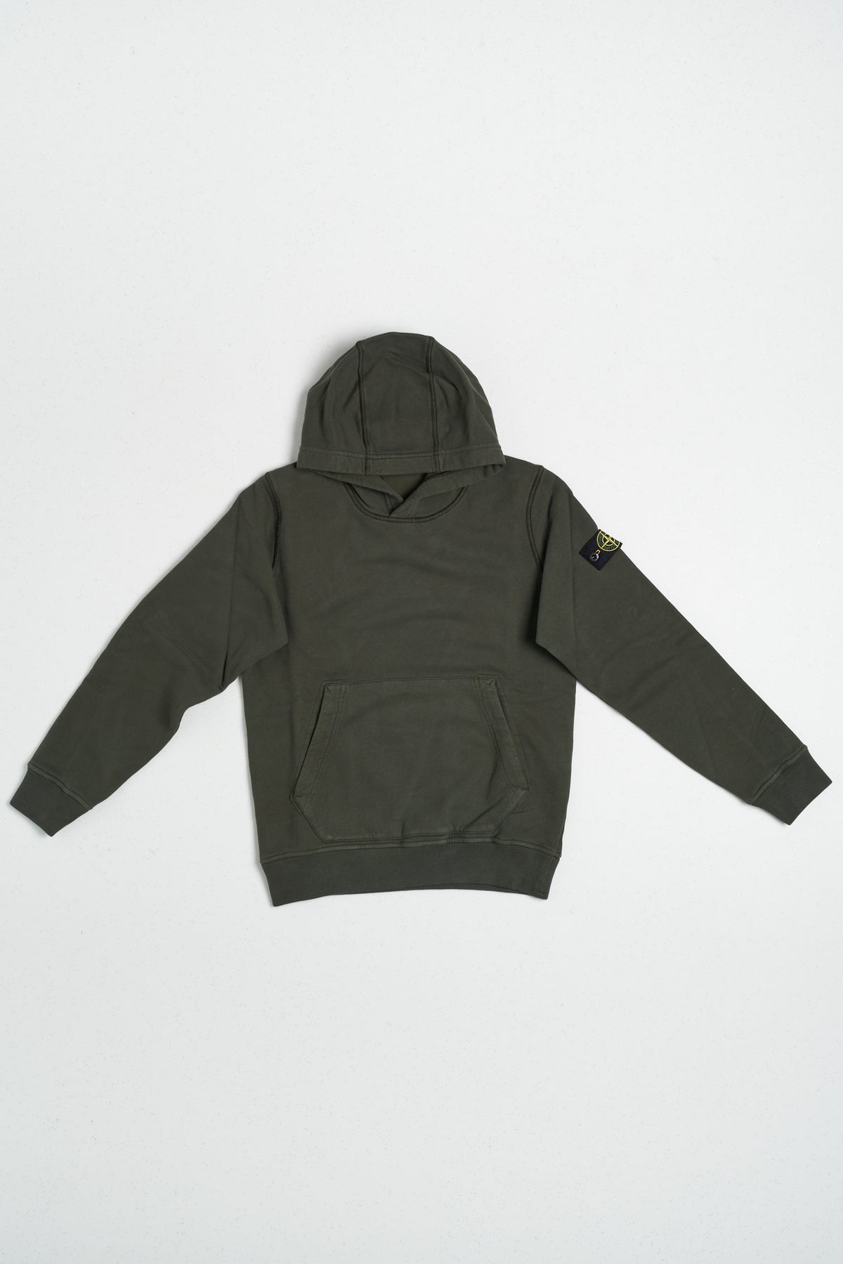 Stone Island Hooded Sweatshirt Verde Bambino - 1