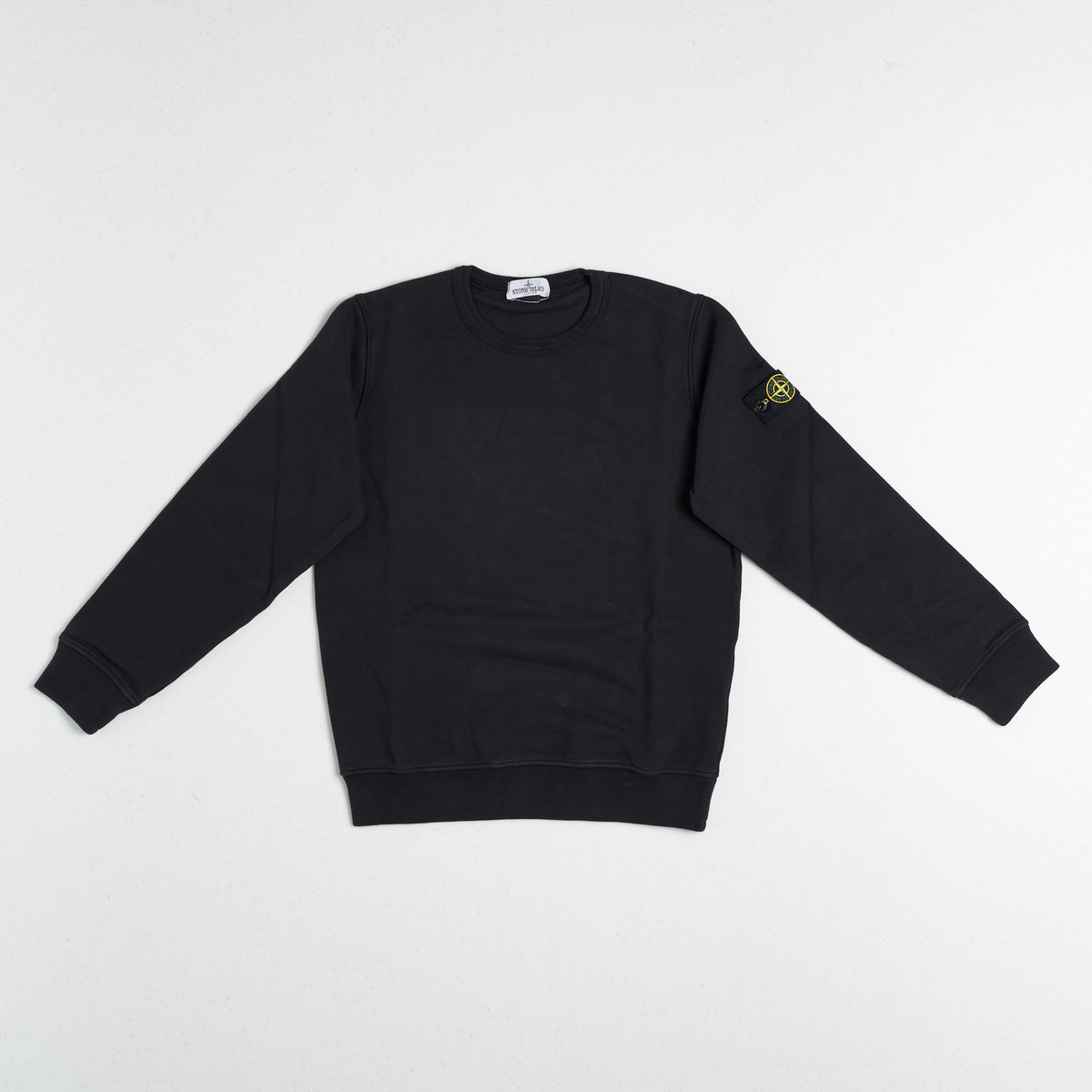 Stone Island Crewneck Sweatshirt Nero Bambino - 2