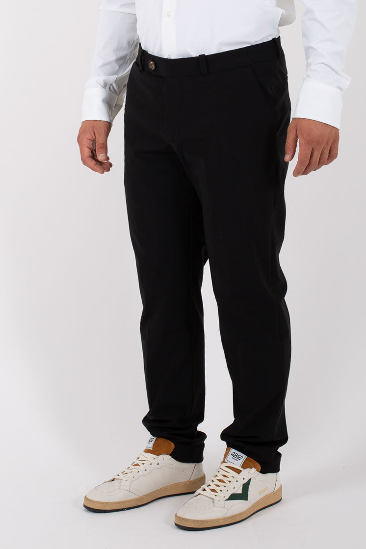 Rrd Winter Chino Pant Nero Uomo - 1